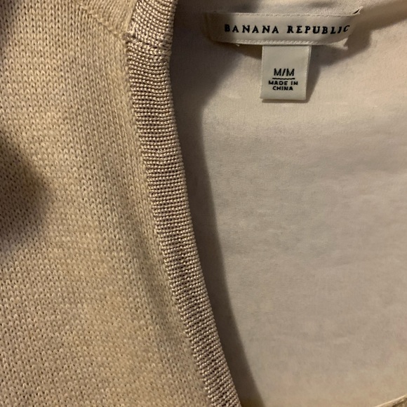 Cotton and cashmere cardigan hangs loose fits 8-10 petite - Picture 3 of 5